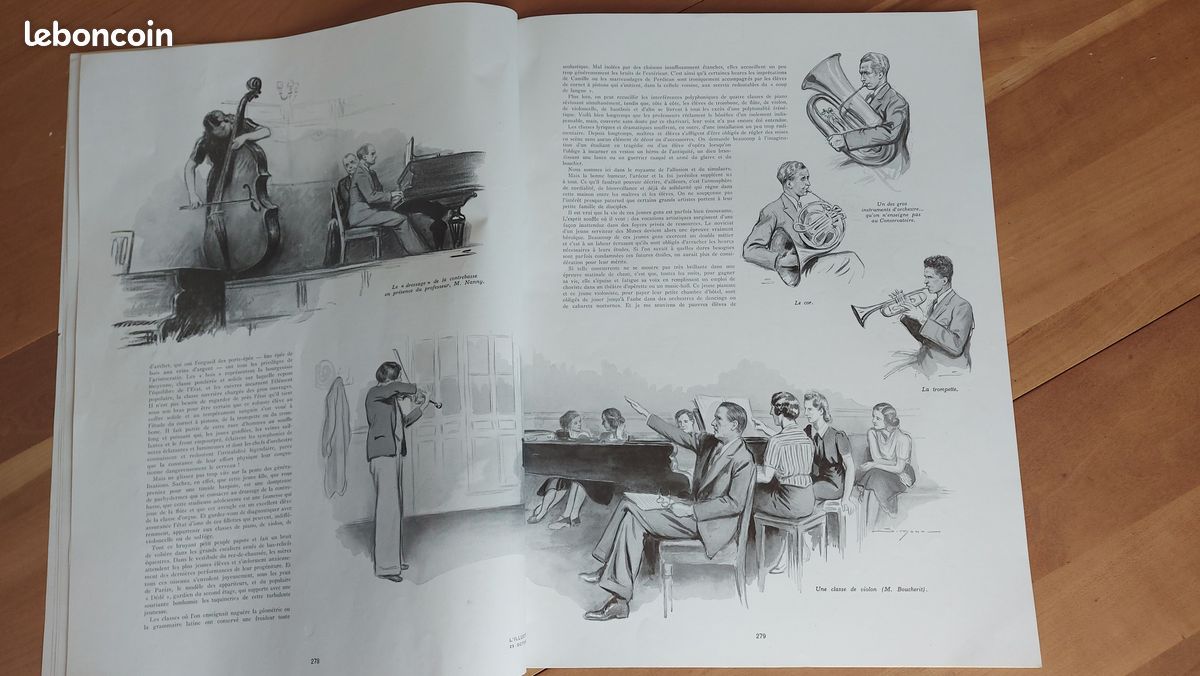 Revue L’Illustration n°4991 – 29 octobre 1938 – Guerre en Chine / Japon / Conservatoire de Paris (image 7)