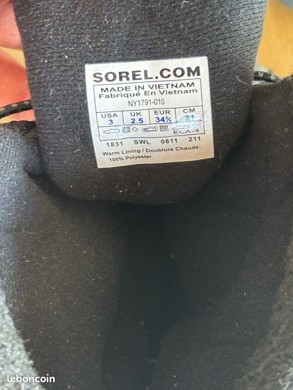 Bottes Sorel T 34 2/3 (image 7)