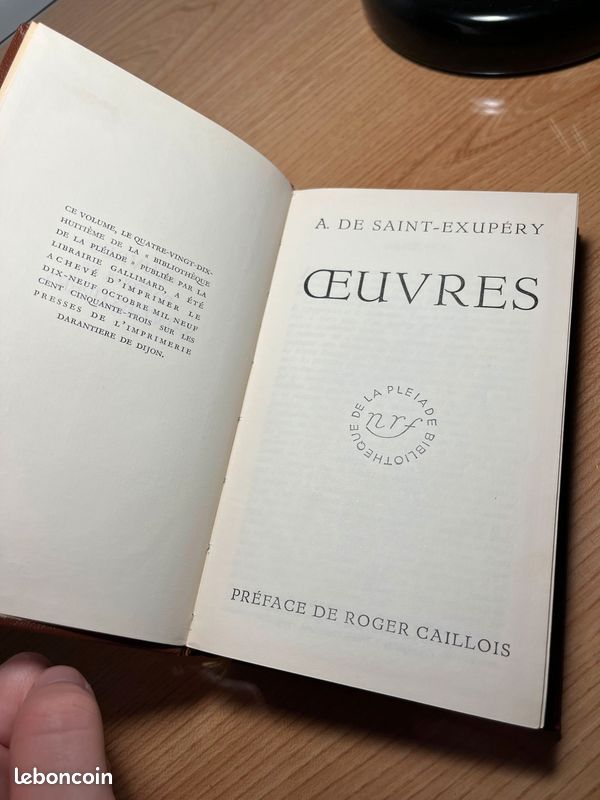 Antoine de Saint-Exupéry - Œuvres, 1953 (image 4)