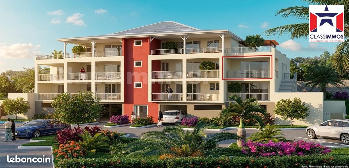 Appartement 3 pièces 64 m² · au Lamentin · 64 m² · 282 300 €