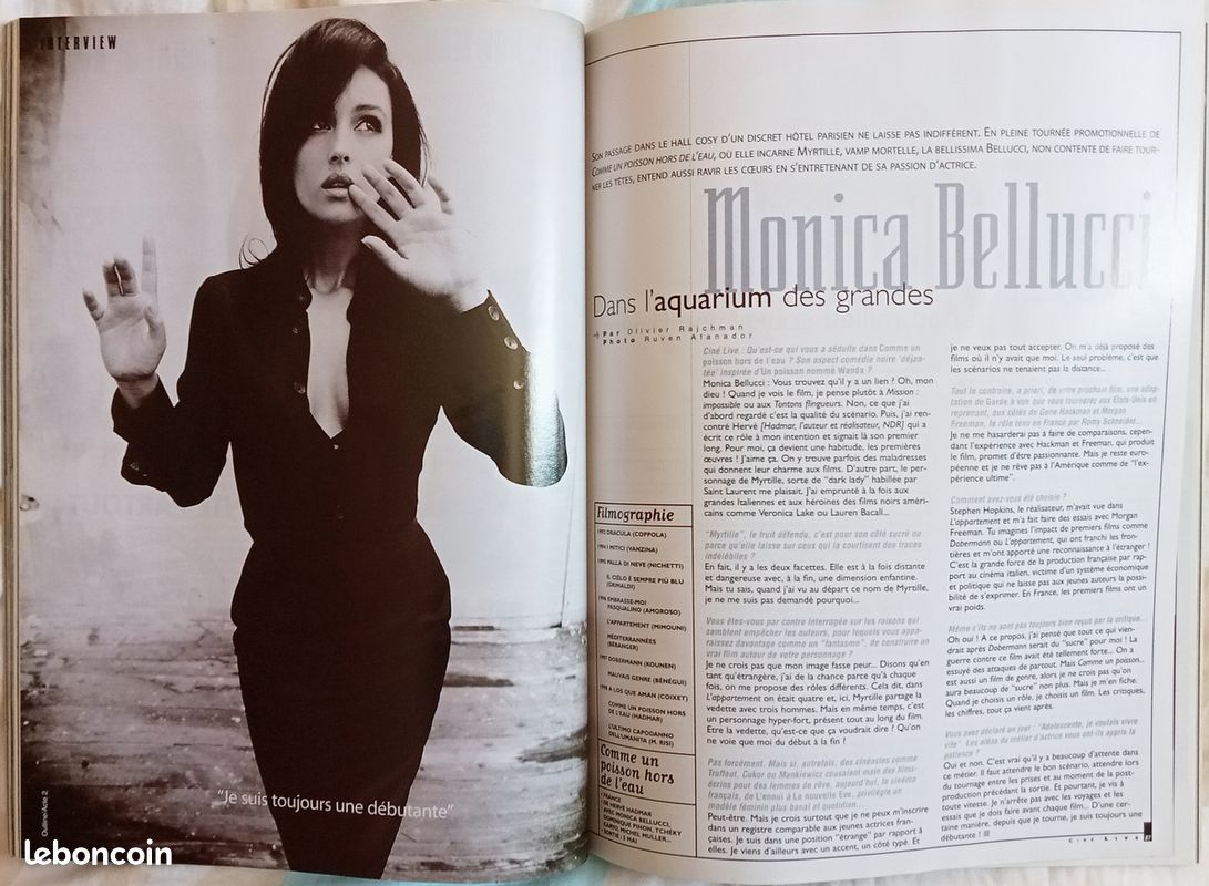 Magazine Ciné Live n°24 (1999) - Star Wars; Cannes 1999; Catherine Deneuve... +CD-ROM (image 9)