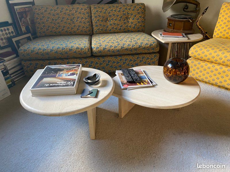 Table basse en travertin (image 5)