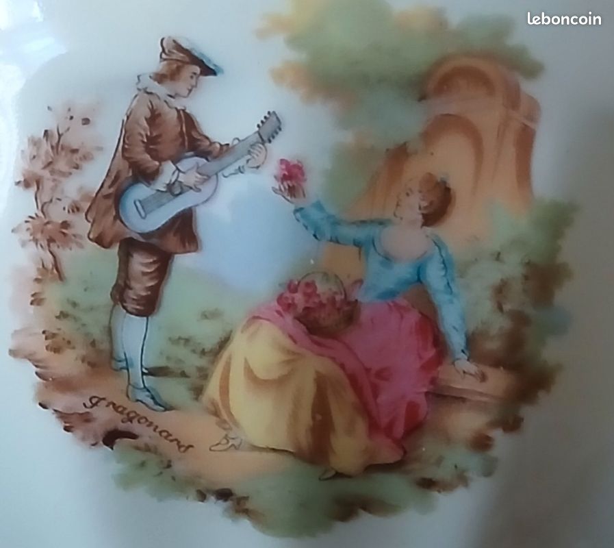Bol limoges fragonard (image 5)