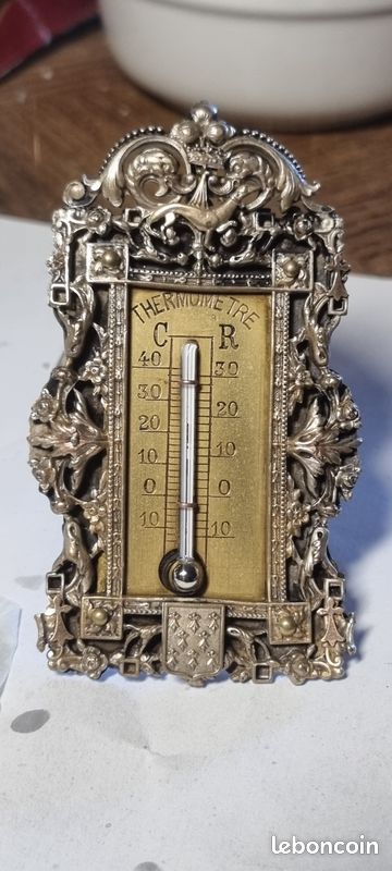 Rarissime thermomètre Ancien Croix en Or (image 1)