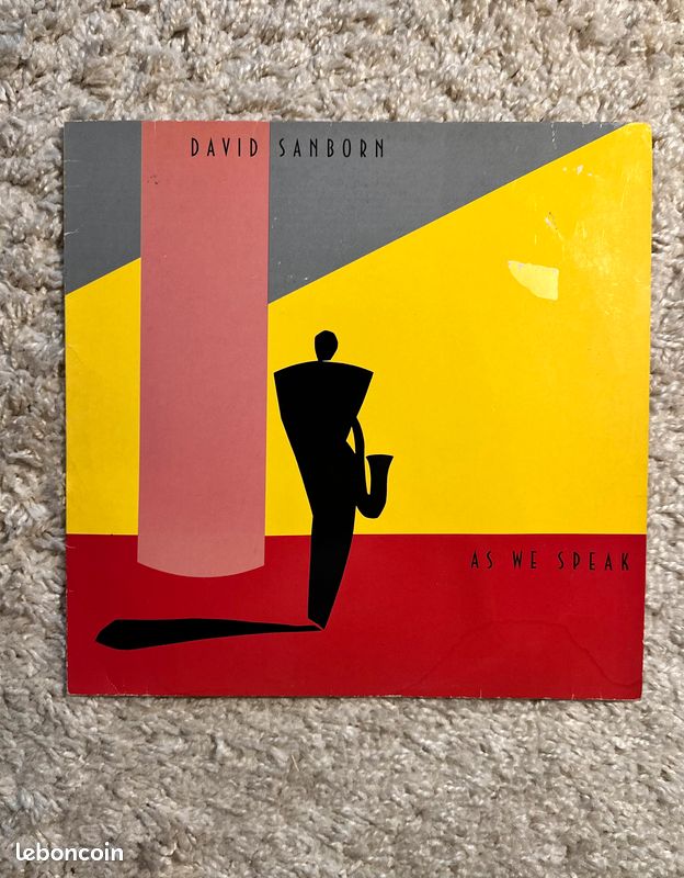 David Sanborn – As We Speak (1982) – LP original Warner – Vinyle NM (image 1)