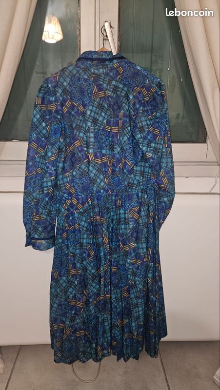 Robe vintage mi longue taille 40 (image 4)