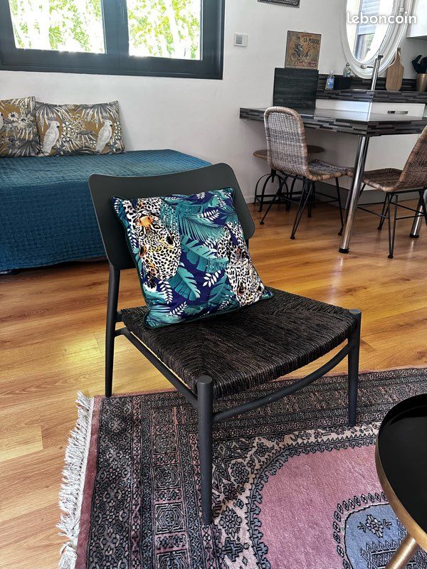 Lot de 2 fauteuils en osier magnifique (image 2)
