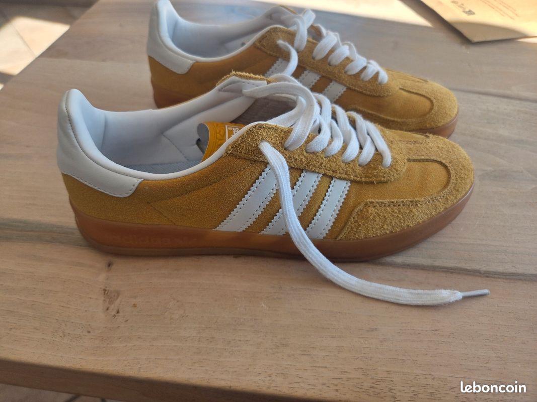 adidas gazelle silver green womens ADIDAS GAZELLE Jaune  De Long En Large