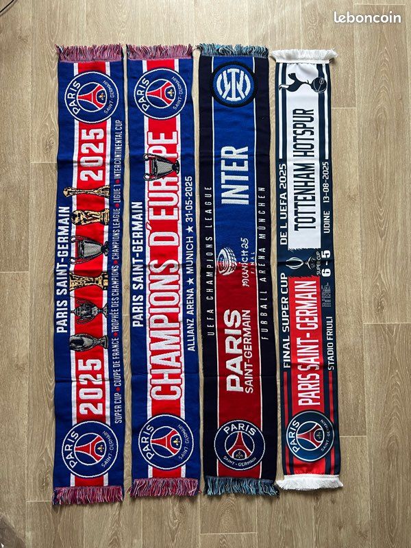 FOOTBALL ECHARPE SCARF STADE DE REIMS V AS MONACO 1/8° FINALE COUPE DE LA LIGUE