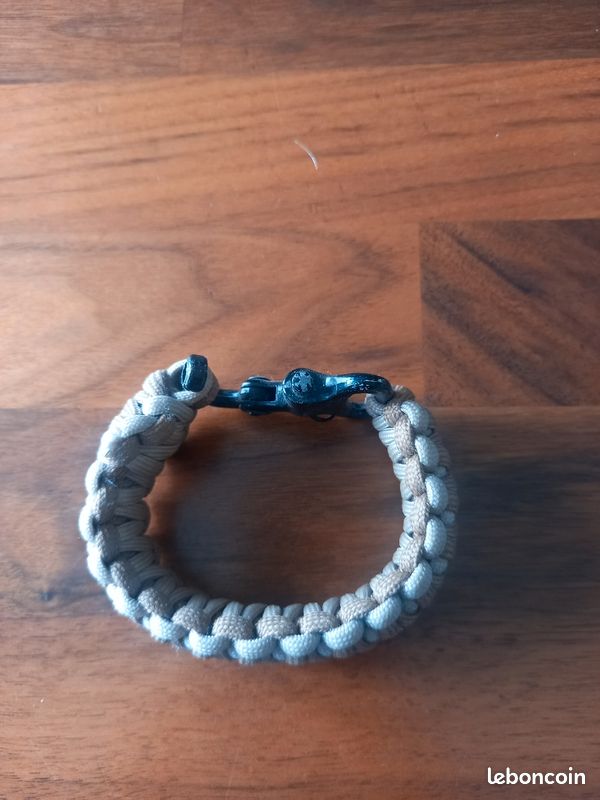 Bracelet paracord beige tan (image 2)
