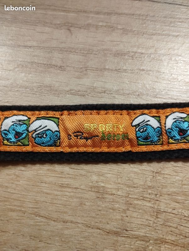 Lot de 2 ceintures enfants année 80 Mickey et Schtroumpfs (image 13)