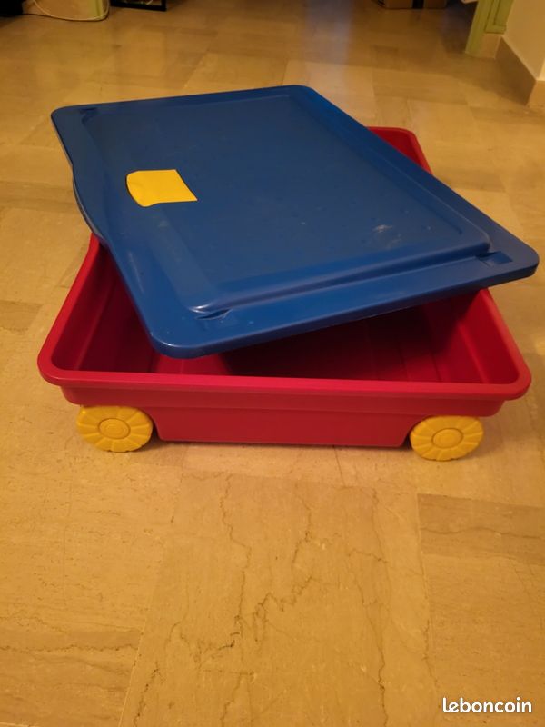 Grande Boîte de rangement multicolore (image 2)