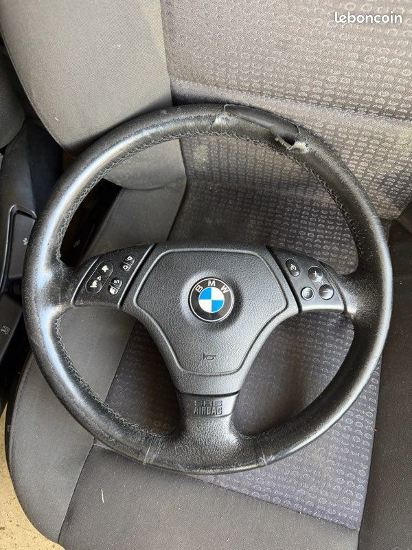Volant Cuir/Alcantara Pour BMW Série 3 E46 - Réf. Autofun-Extreme 10-147, Neuf