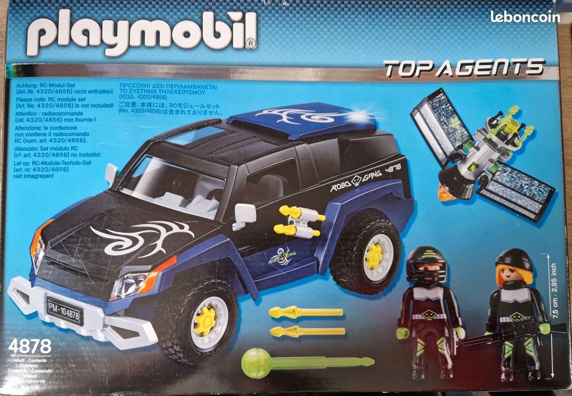 Playmobil 4x4 du Robo-Gang (4878) - Jeux & Jouets