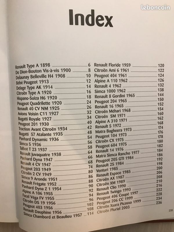 Livre Au cœur des voitures françaises (image 2)