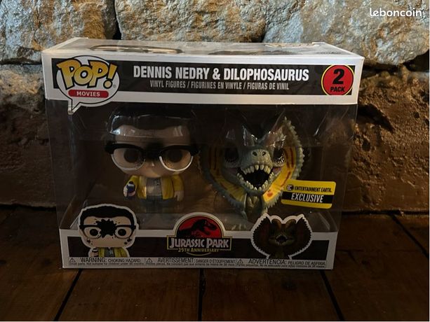 Boneco Funko Pop Jurassic Park Dennis Nedry & Dilophosaurus 2-Pack em Promoção | Ofertas na Boneco Funko Pop Jurassic Park Dennis Nedry & Dilophosaurus 2-Pack em Promoção | Ofertas na