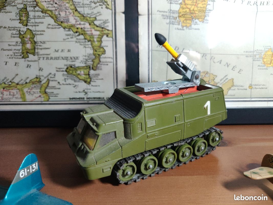 Dinky Toys 1950 - Char Militaire Light Tank Dragon - Métal - Très Bon état