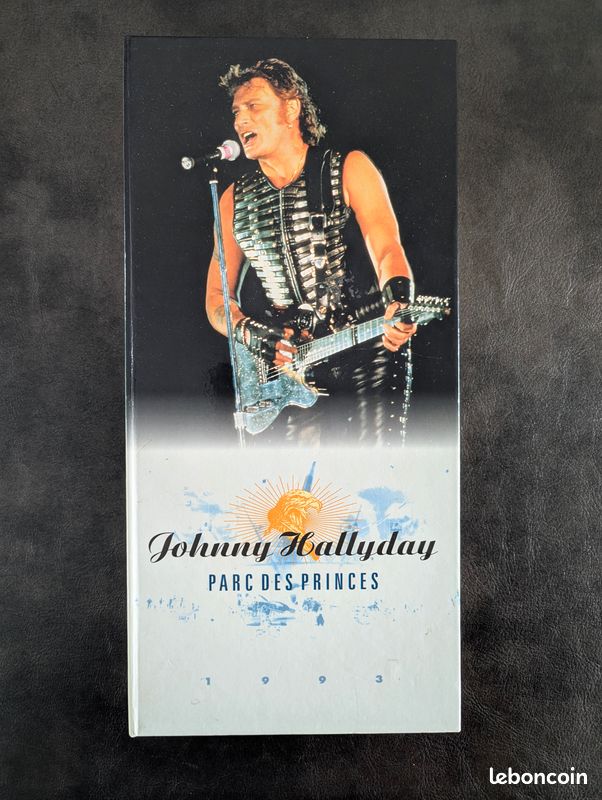 Coffret 3 CD Johnny Hallyday Parc des Princes 1993 (image 1)