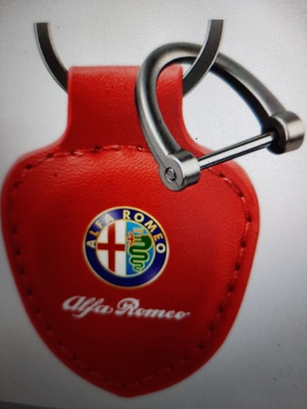Porte clef Cuir Alfa Romeo - Équipement auto