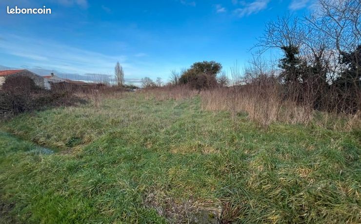Terrain 1 390 m² Lozay