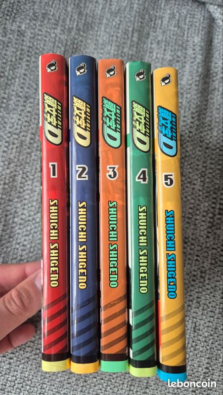 Lot manga Initial D édition Asuka Tome 1 à 5 (image 12)