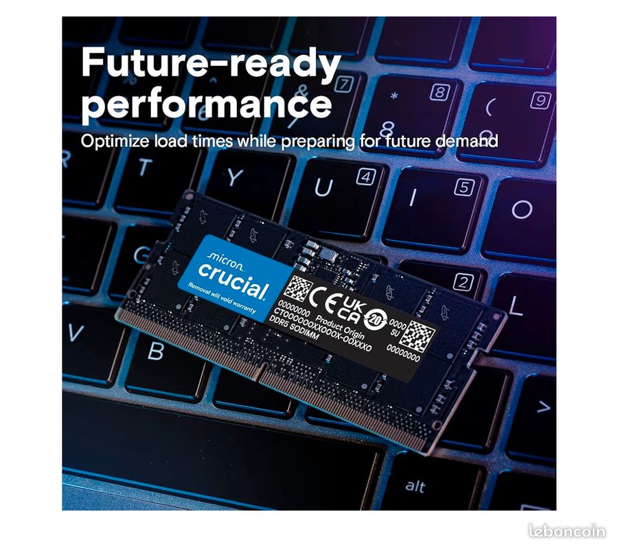 64 GB (2x32GB) RAM SODIMM DDR4 3200MHz Per Laptop Gigabyte G5 (2023), Non-ECC
