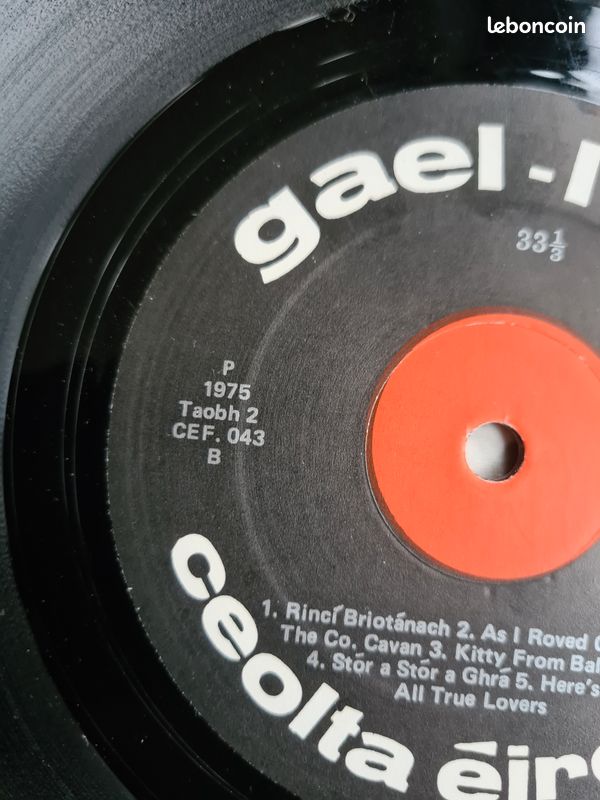 Vinyle Triona gael-linn folk (image 6)