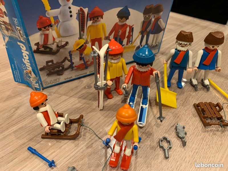 PLAYMOBIL 9282 - S'amuser en famille Tout d'abord, le ski EUR 20,73