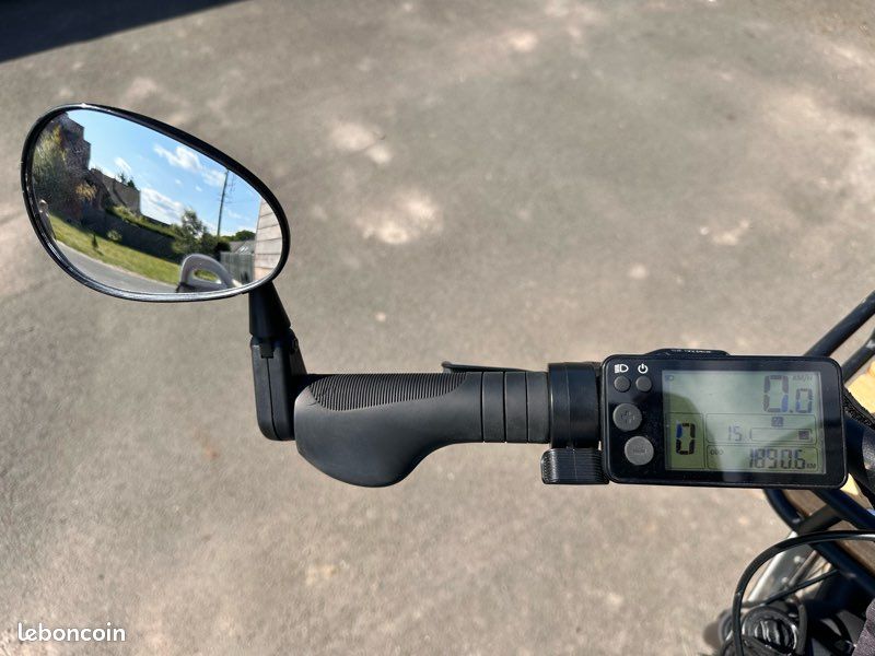 Vélo cargo électrique longtail BTWIN Décathlon chargement arrière R500 (image 5)