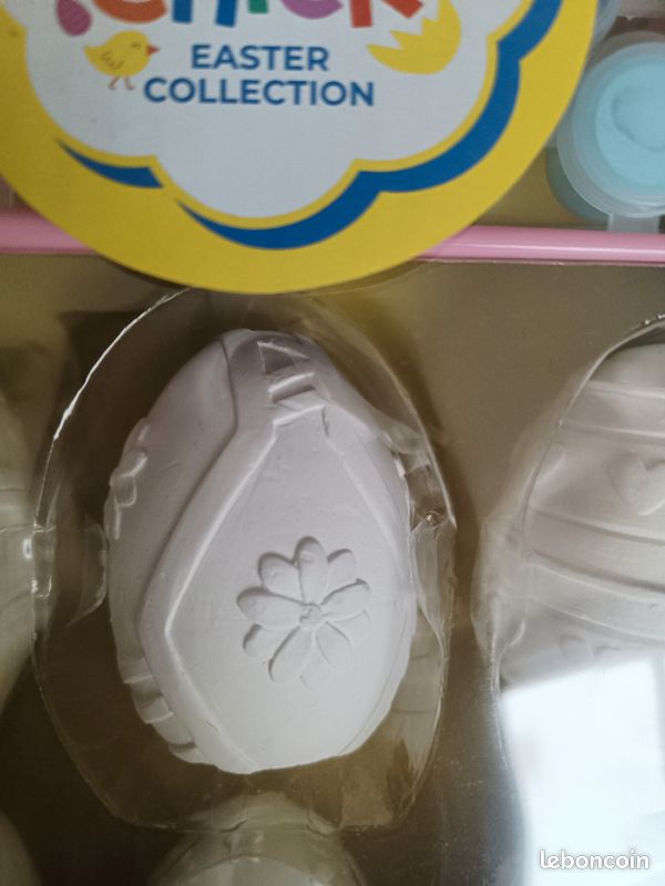 Oeufs en plâtre à peindre (image 8)