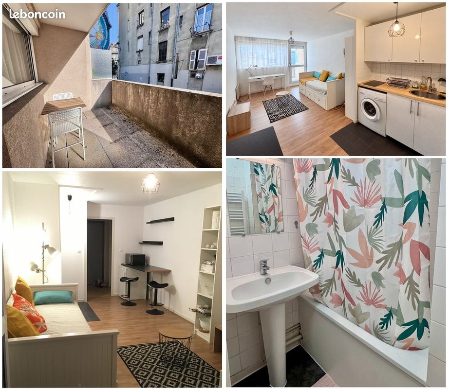 Appartement 1 pièce 24 m² · à Grenoble · 24 m² · 597 €/mois