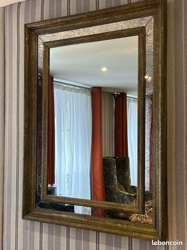 Miroir ancien style classique – 120 × 90 cm (image 2)