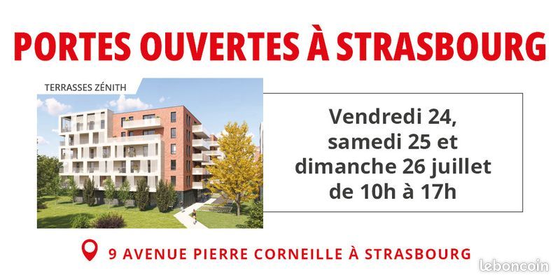 Appartement 2 pièces 40 m² · à Strasbourg · 40 m² · 154 733 €