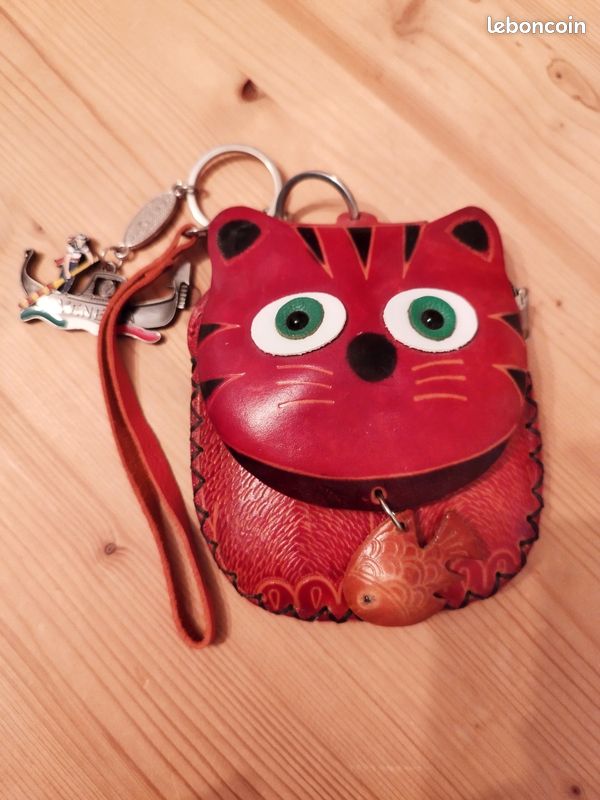 Porte-monnaie chat (image 1)