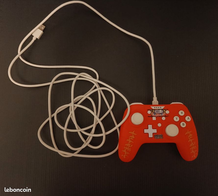Manette filaire de Nintendo switch naruto (image 1)
