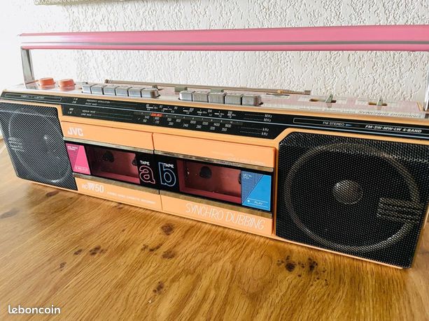 ANCIEN RADIO CASSETTE / K7 / Boombox, Sharp GF-4500, vintage EUR 39,99