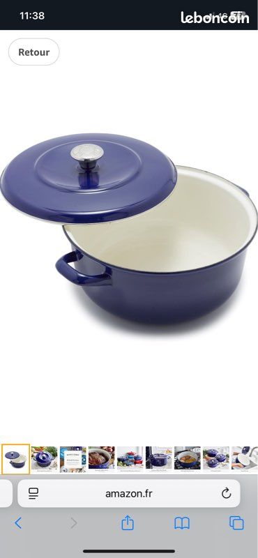 Cocotte merten & storck 26cm neuf,plusieurs couleurs (image 1)