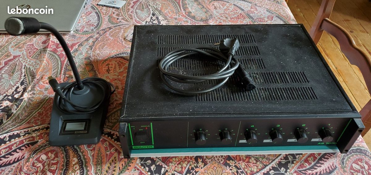 Ampli sono Bouyer avec micro (image 1)