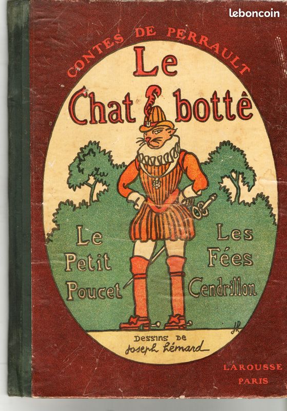 Contes de perrault, le chat botte, le petit poucet, les fees, cendrillon (image 1)