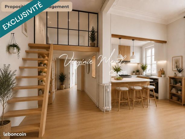 Appartement 2 pièces 54 m² — 1