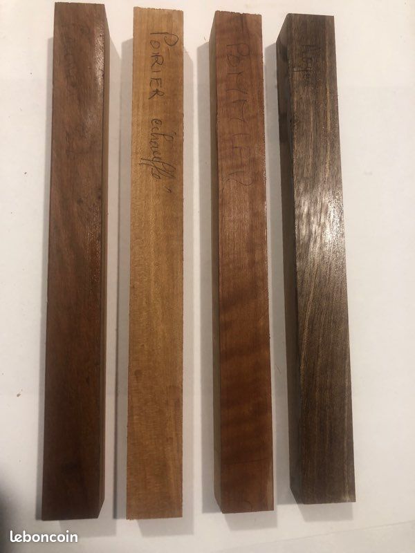 Carrelets de bois divers en 200x20x20mm (image 4)