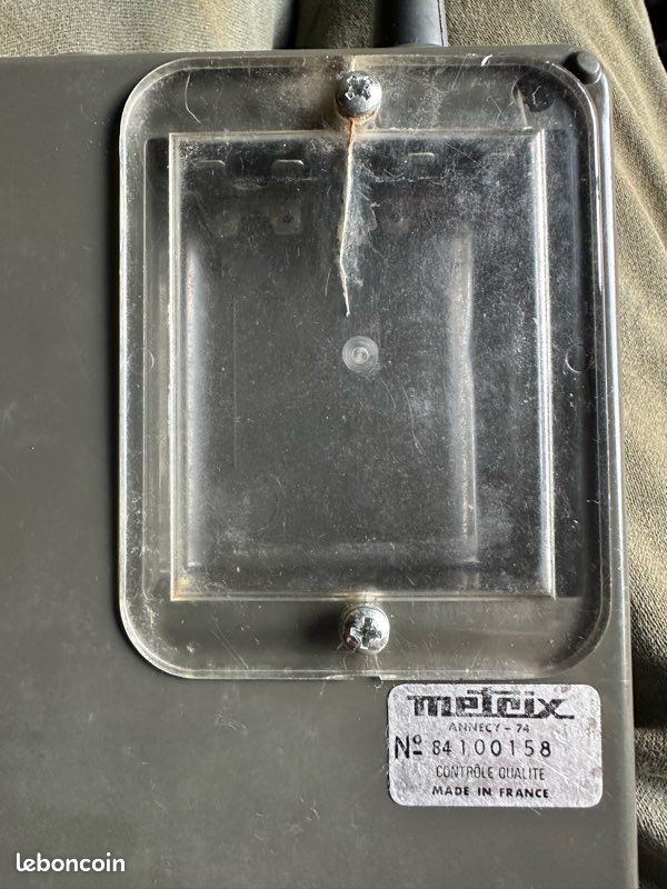 Megohmmètre à transistor METRIX MX 405 F (image 3)