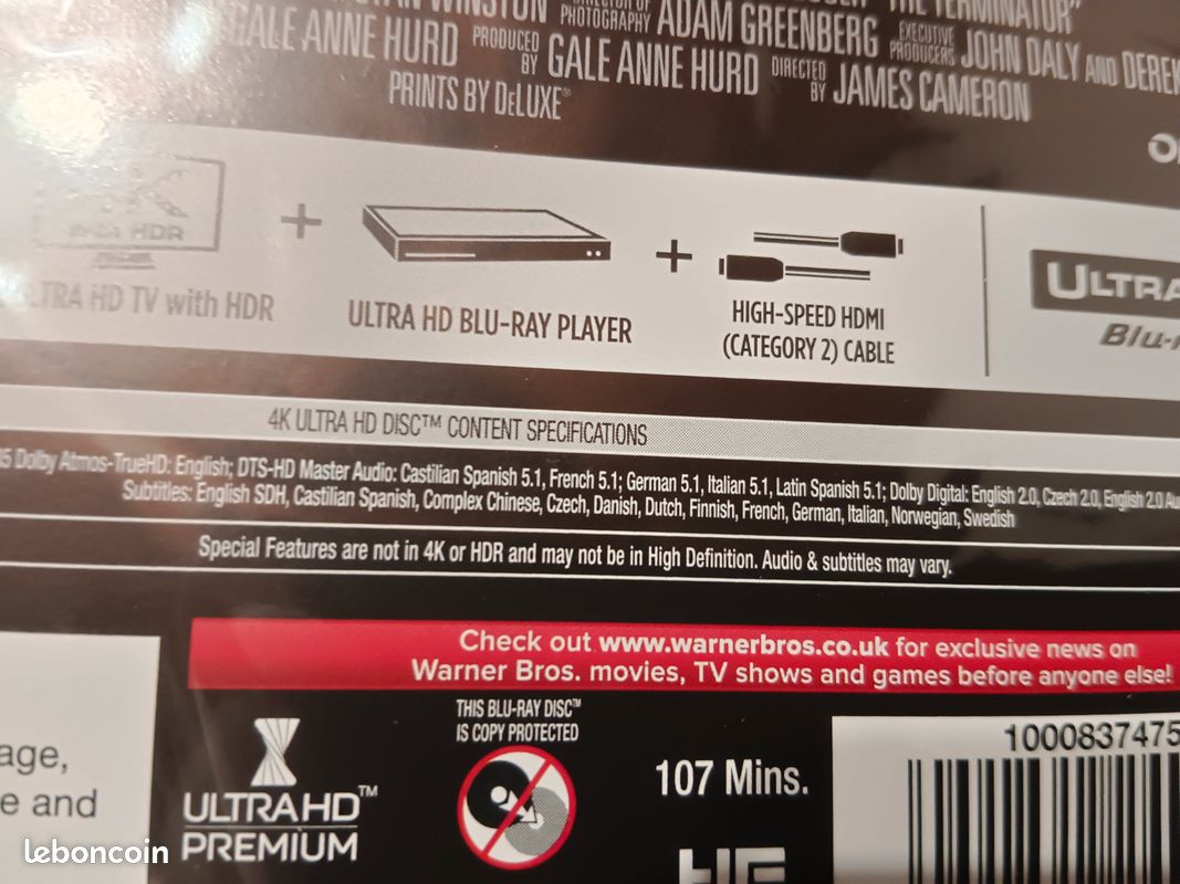 The Terminator - 4K Ultra HD [Neuf sous blister] (image 4)