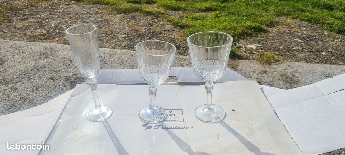 Service de verres 18 pièces (image 1)