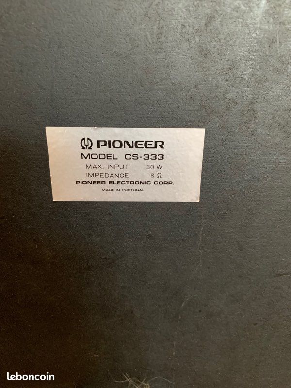 2 Enceintes pioneer (image 3)