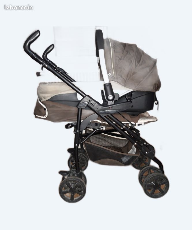 Poussette en bambisol Équipement bébé