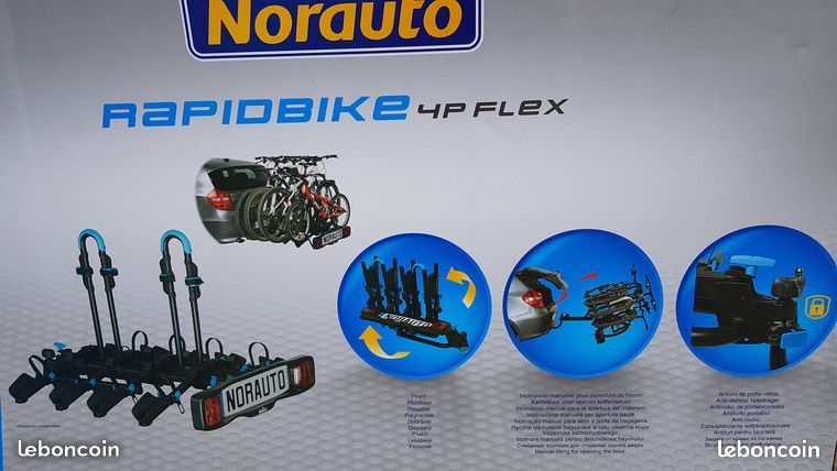 Portabici Gancio Traino Rapid Bike Norauto Portabici Gancio Traino