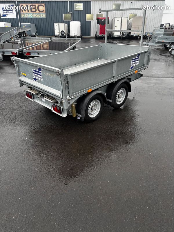 Votre magasin MBC REMORQUES vous propose une Remorque Ifor Williams TT2515 Type Benne PTAC 2700KG CU 1970KG Doubles Essieux à lames de ressorts (image 5)