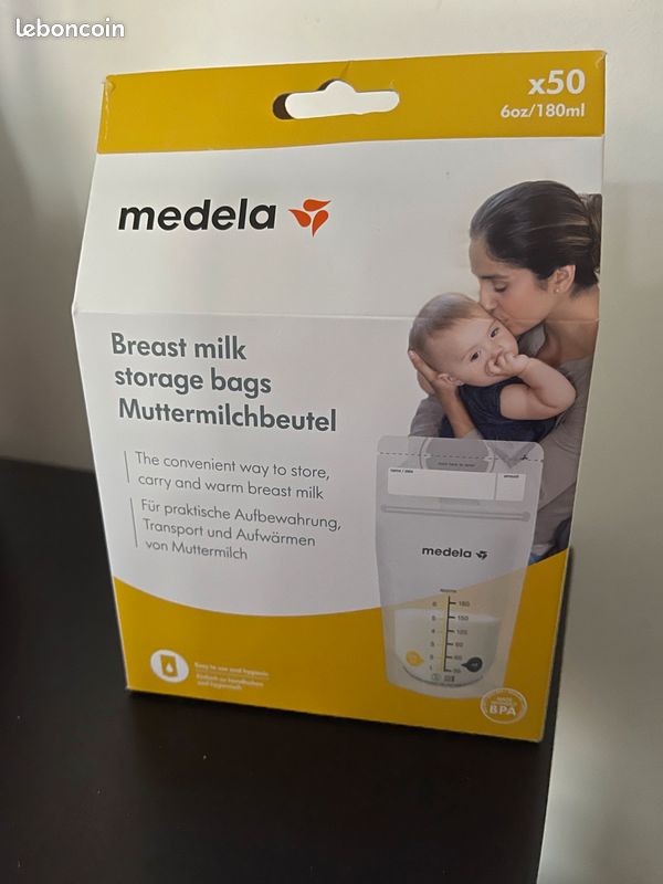 Tire lait + sachets de congélation (image 3)