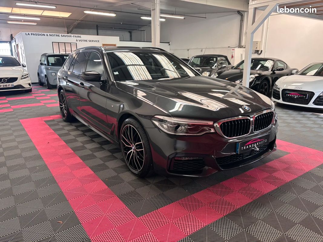 BMW 530d TOURING M SPORT XDRIVE 265 CH BVA8 – TOIT PANORAMIQUE - CAMÉRA 360° - GARANTIE (image 6)